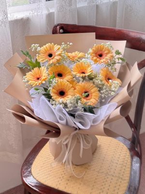 Peach Blossom Bouquet 蜜桃花语花礼
