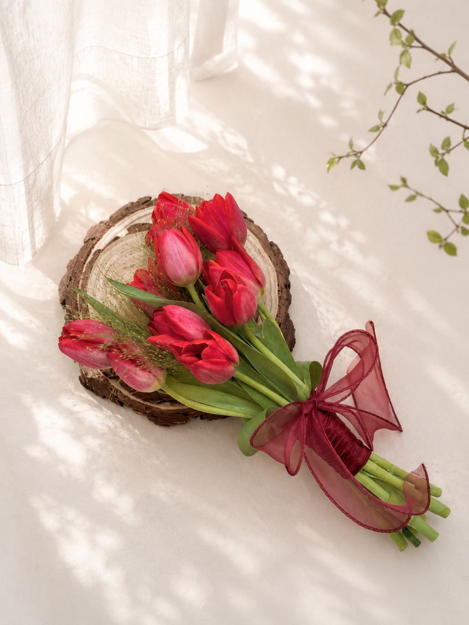 Forever Tulip Bridal Bouquet 永恒郁金香新娘花礼