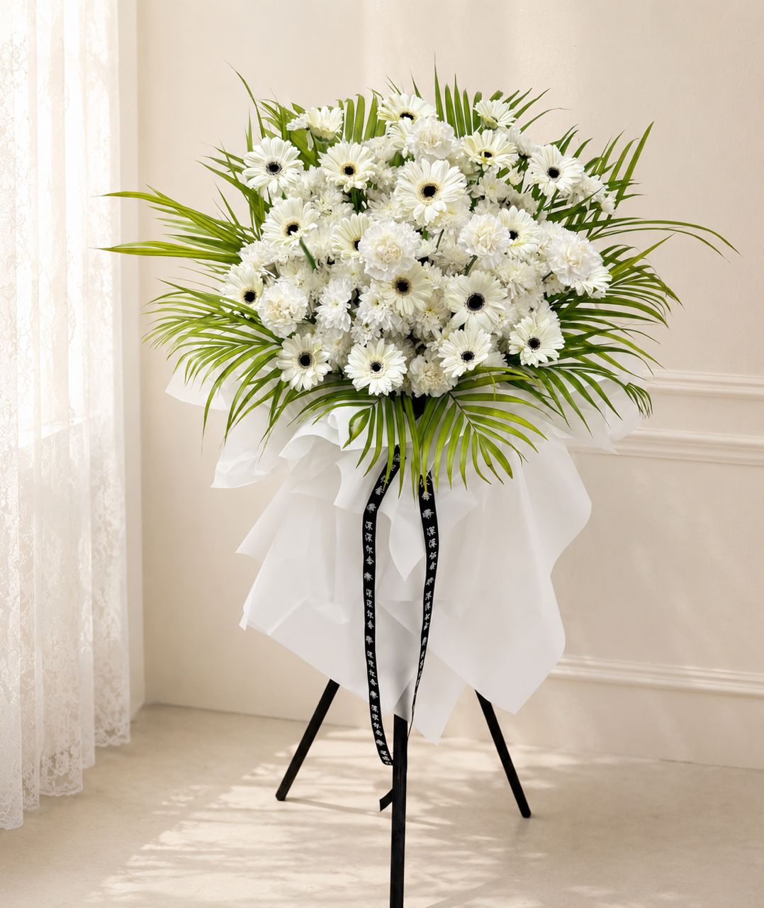Peaceful Serenity Condolence Stand 宁静追思花礼